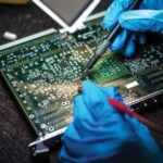 компонентный ремонт электронных плат в XPS